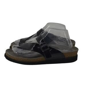 Mephisto Helen Sandal Black Thong Sandal Comfort Euro 39 / 9